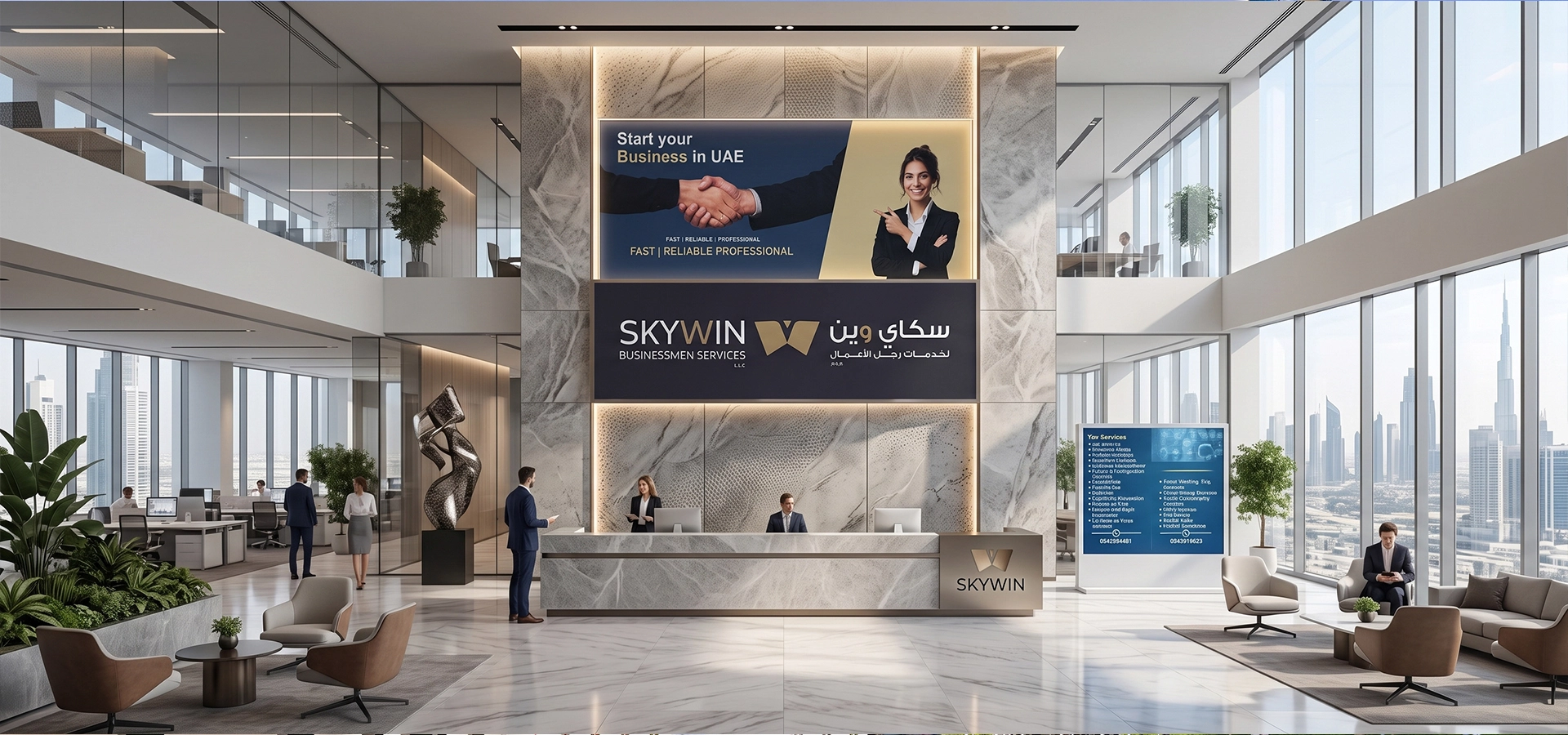About Skywin Businessmen Services UAE
