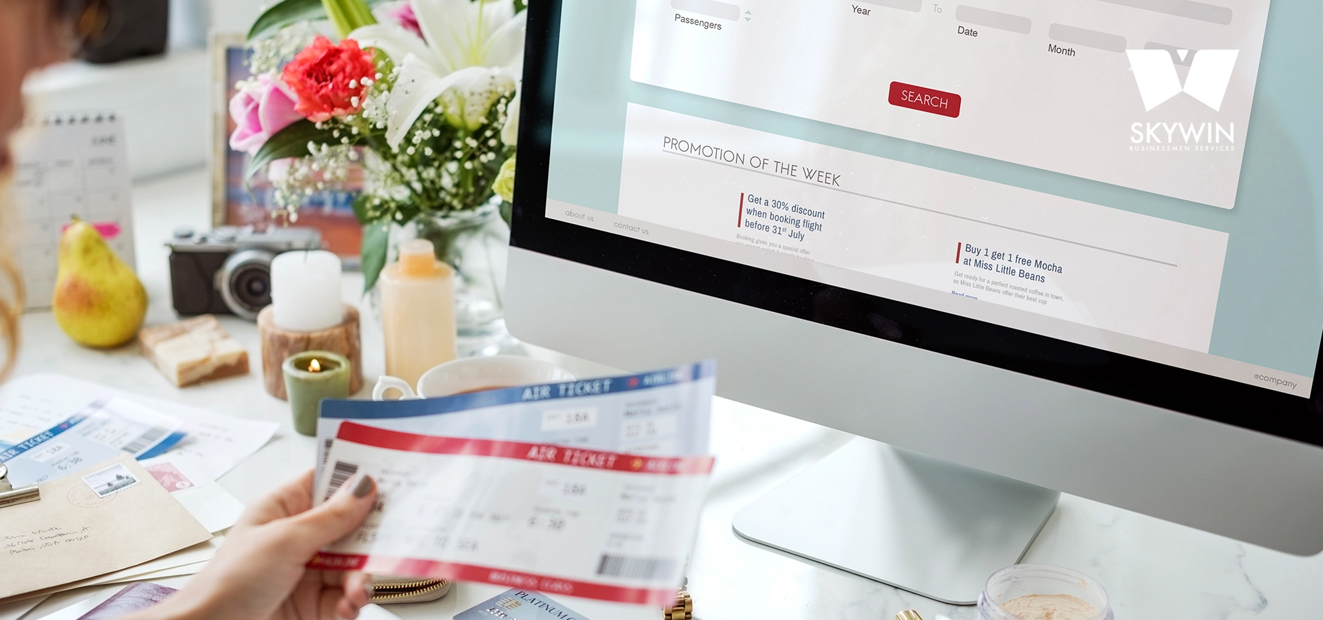 Flight booking and air ticket reservation services in UAE for economy and business class