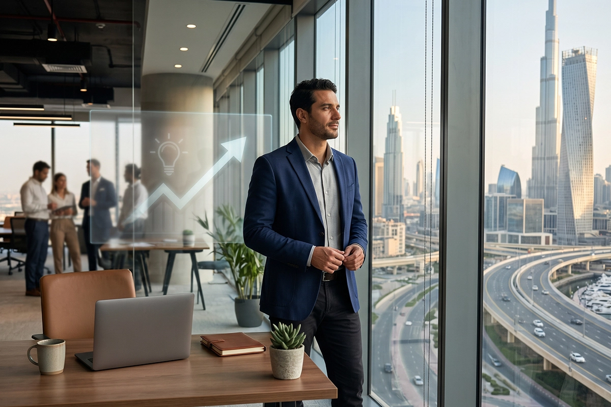 Entrepreneur and startup business owner Golden Visa long-term residency in UAE