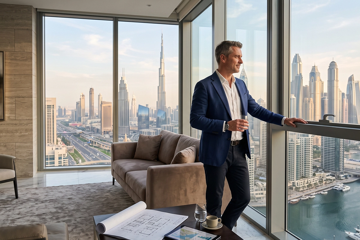 Real estate property investor Golden Visa 10-year residency pathway in Dubai UAE