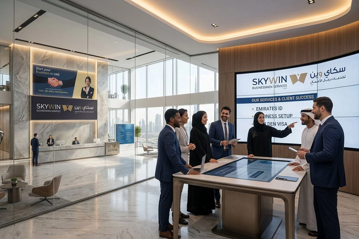 Skywin Business team UAE office
